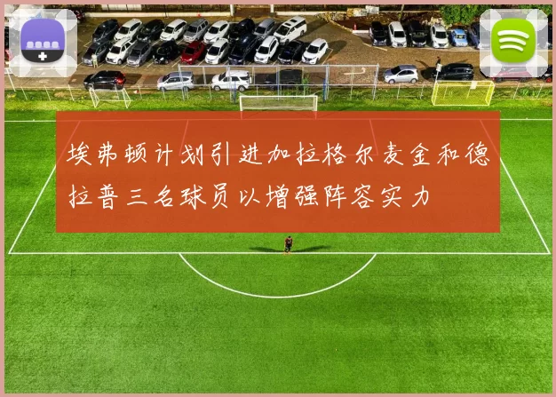 埃弗顿计划引进加拉格尔麦金和德拉普三名球员以增强阵容实力